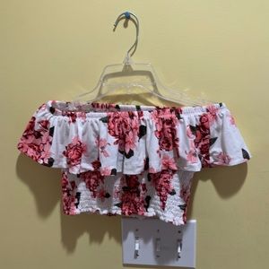 2 piece tube top and short set